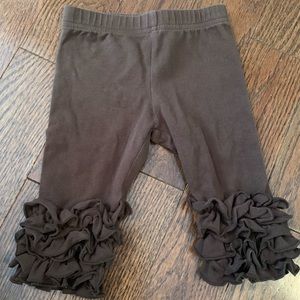 Little Sass ruffle pants size 6 month